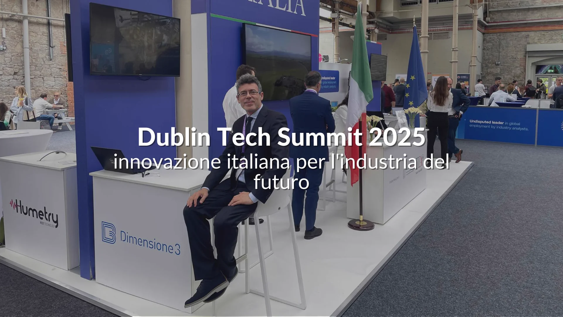 Dimensione3 al Dublin Tech Summit 2025: Innovazione italiana per l’industria del futuro