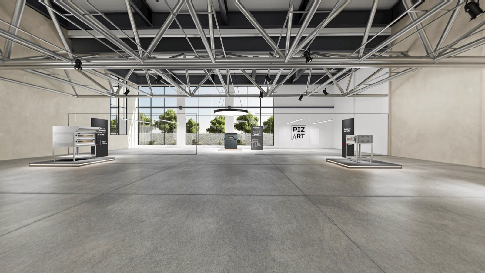 Pizart Virtual showroom