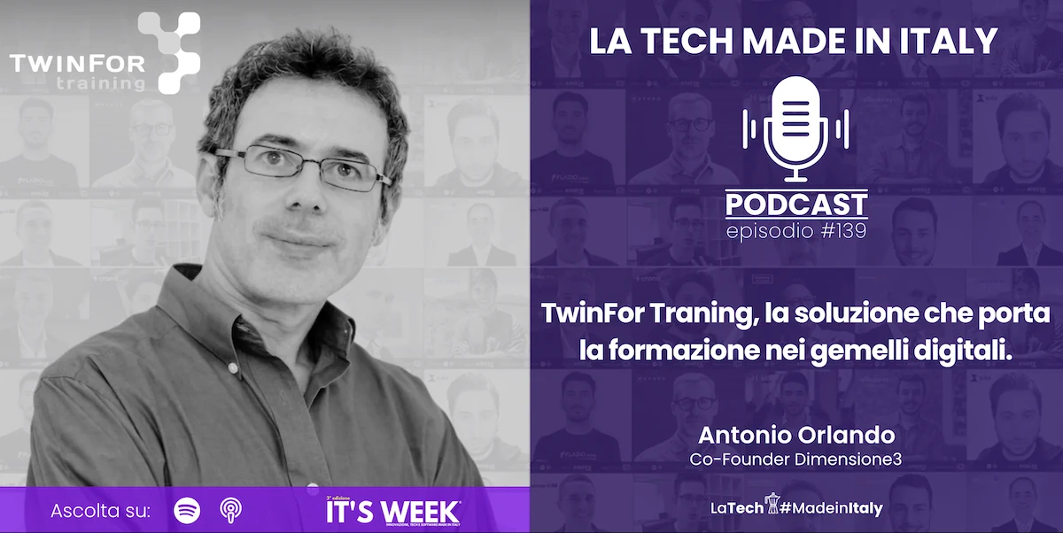 Dimensione3 a Tech Made in Italy: Digital Twin, formazione e trasformazione digitale