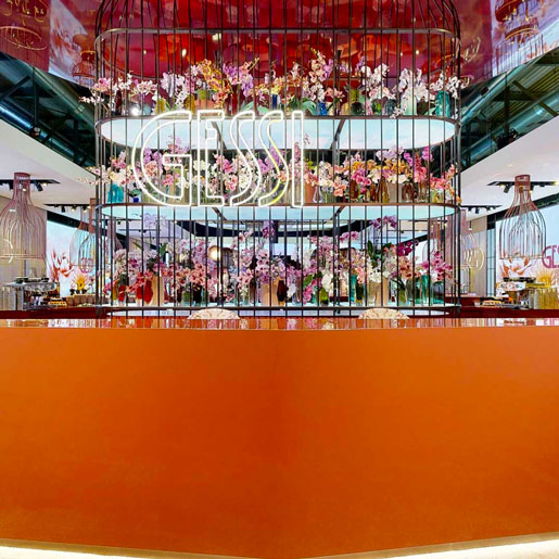 Lo stand di Gessi al Salone come una mostra d’arte